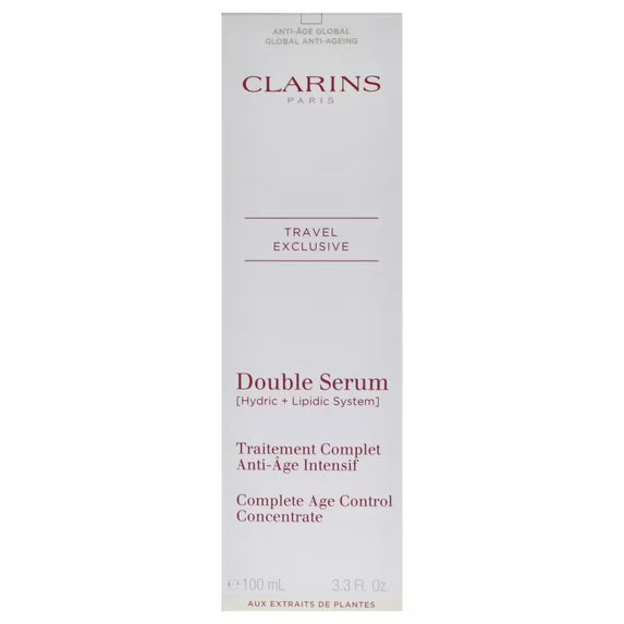 Clarins Double Serum Complete Age Control Concentrate , 3.3 oz Serum