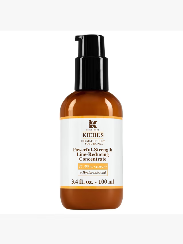 KIEHL'S Powerful Strength Line Reducing Concentrate Hyaluronic 3.4 oz new