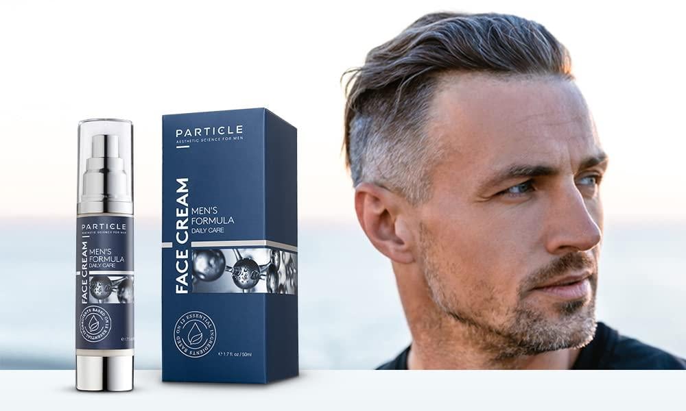 Particle Face Cream for Men – 6-in-1 Anti Aging Moisturizer (1.7oz)