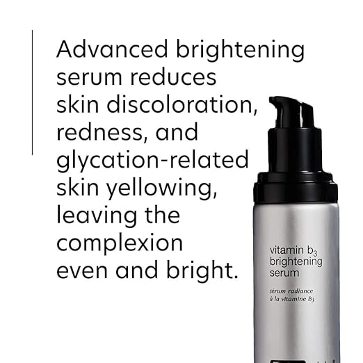 PCA SKIN Vitamin B3 Brightening Serum, Anti Aging Serum for Dark Spots and Skin Discoloration, Made with Hydrating Niacinamide and Antioxidants, Helps Minimize Redness and Uneven Skin Tones, 1.0 Pump