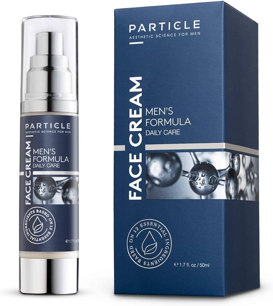 Particle Face Cream for Men – 6-in-1 Anti Aging Moisturizer (1.7oz)