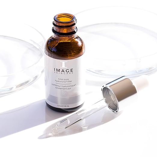 IMAGE Skincare, AGELESS Total Pure Hyaluronic 6 Filler, Facial Hydration Serum, Fill in Look of Fine Lines and Smooth Appearance of Wrinkles, 1 fl oz