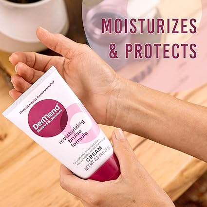 Dermend Arnica Bruise Cream with Vitamin K – Bruise Cream for Thin & Mature Skin – Moisturizing Formula with Retinol, Ceramides & Arnica Oil – Dermatologist Recommended – 4.5 oz