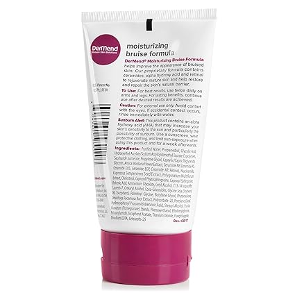 Dermend Arnica Bruise Cream with Vitamin K – Bruise Cream for Thin & Mature Skin – Moisturizing Formula with Retinol, Ceramides & Arnica Oil – Dermatologist Recommended – 4.5 oz