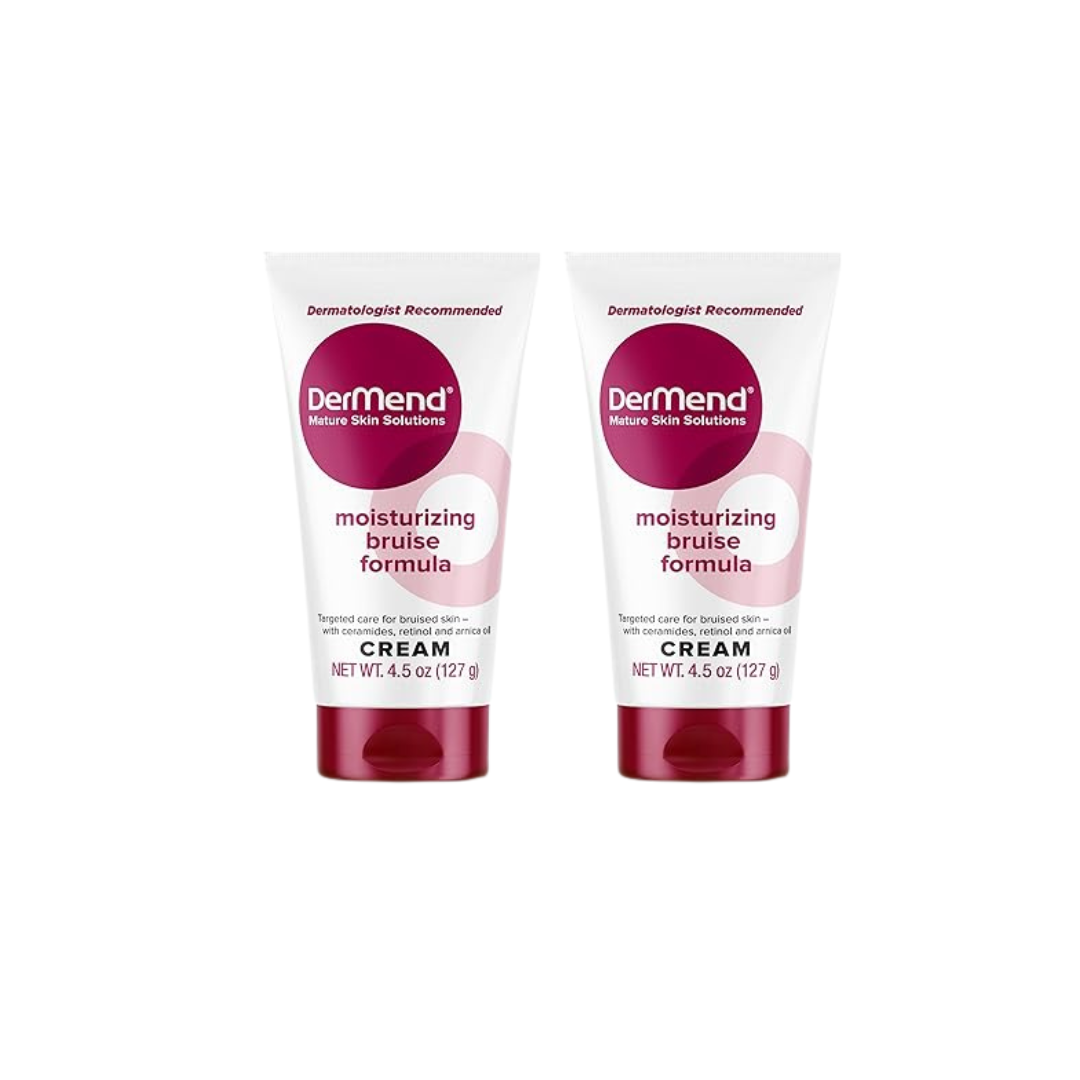 Dermend Arnica Bruise Cream with Vitamin K – Bruise Cream for Thin & Mature Skin – Moisturizing Formula with Retinol, Ceramides & Arnica Oil – Dermatologist Recommended – 4.5 oz