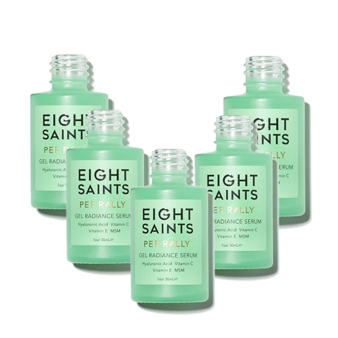 Eight Saints Skincare Pure Hyaluronic Acid Serum for Face Plumping, Vitamin C Face Serum with Vitamin E for Fine Lines, Reduces Wrinkles, Firming, Hydrating, Anti-Aging, 1 oz