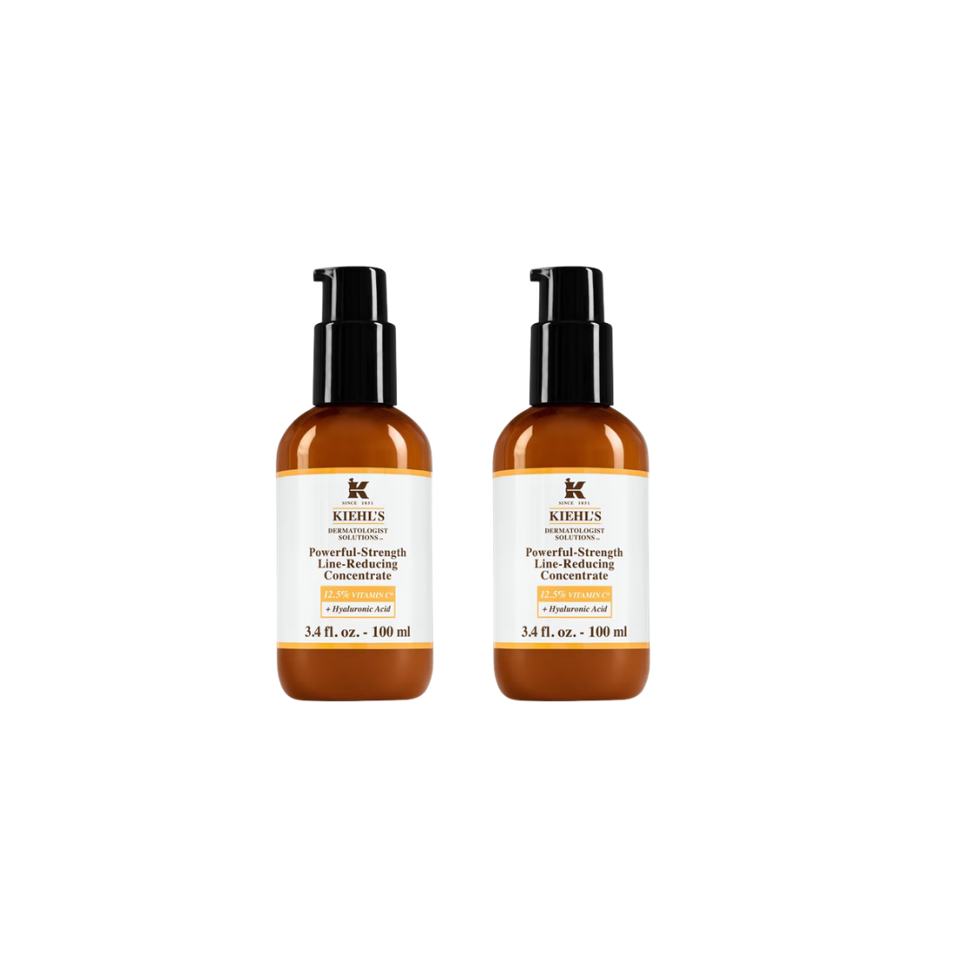 KIEHL'S Powerful Strength Line Reducing Concentrate Hyaluronic 3.4 oz new