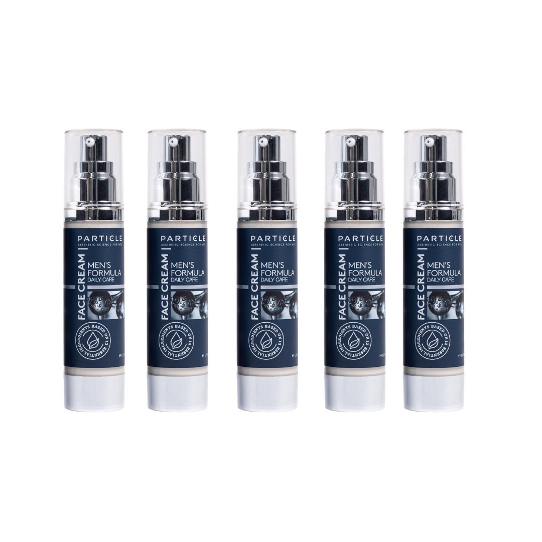 Particle 6-in-1 Face Cream for Men, Men’s Daily Hydrating Moisturizer with Vitamin C, Jojoba Oil, Vitamin E & Hyaluronic Acid, Skin Care Routine, Healthy Skin Support, Pack of 1, 1.7 FL OZ