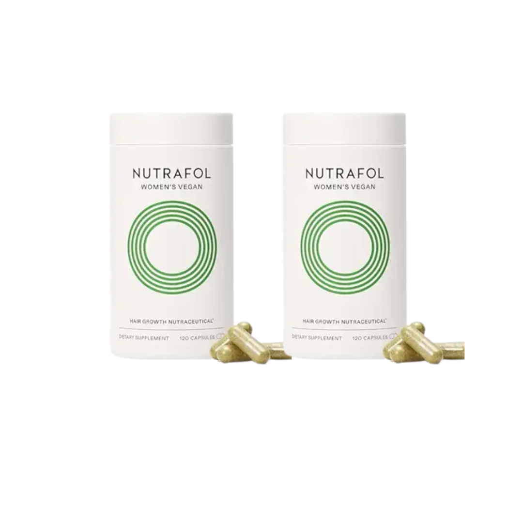 Nutrafol Women's Hair Growth Supplements, for Women 18-44 Years Old, Clinically Tested for Visibly Thicker, Stronger Hair, 100% Vegan Ingredients, Dermatologist Recommended - 1 Month Supply