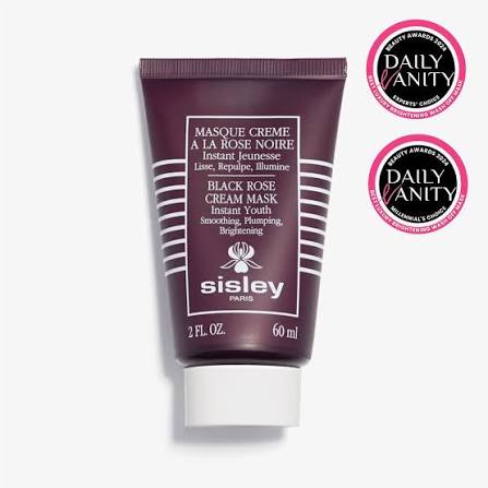 Sisley Paris Black Rose Cream Mask - 60 mL - Instant Youth Face Mask to Smooth, Plump & Illuminate Skin