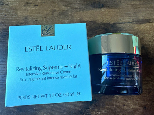 ESTEE LAUDER Revitalizing Supreme + Night Intensive Restorative Cream 1.7 oz NIB