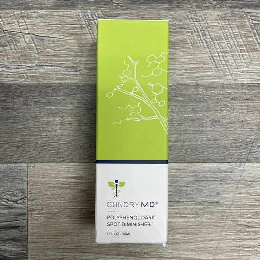 Gundry MD Polyphenol Dark Spot Diminisher Serum 1oz - New in Box, Sealed!