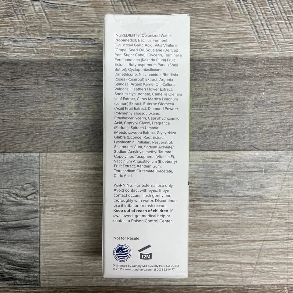 Gundry MD Polyphenol Dark Spot Diminisher Serum 1oz - New in Box, Sealed!