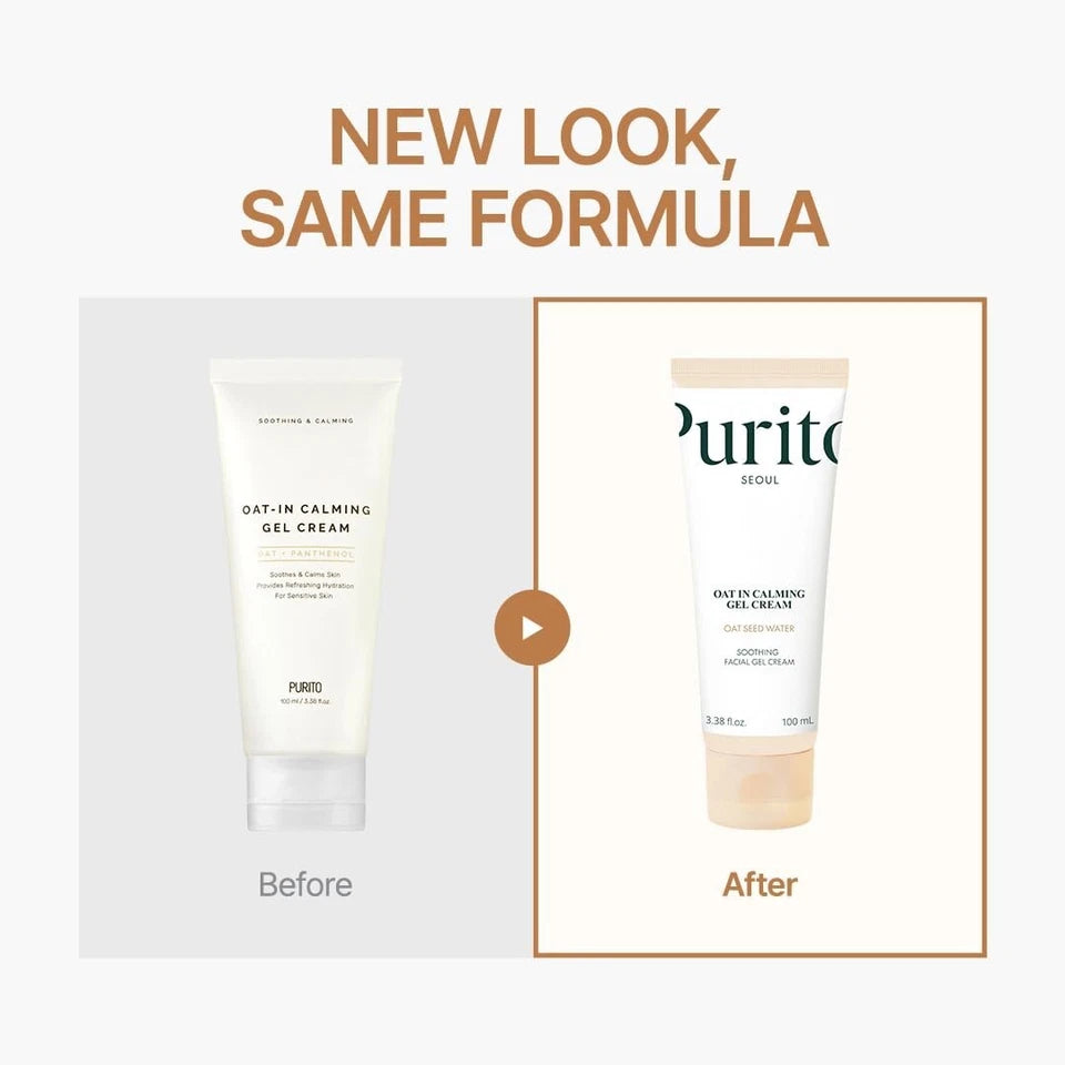 PURITO SEOUL Oat-In Calming Gel Cream 100ml – Moisturizer